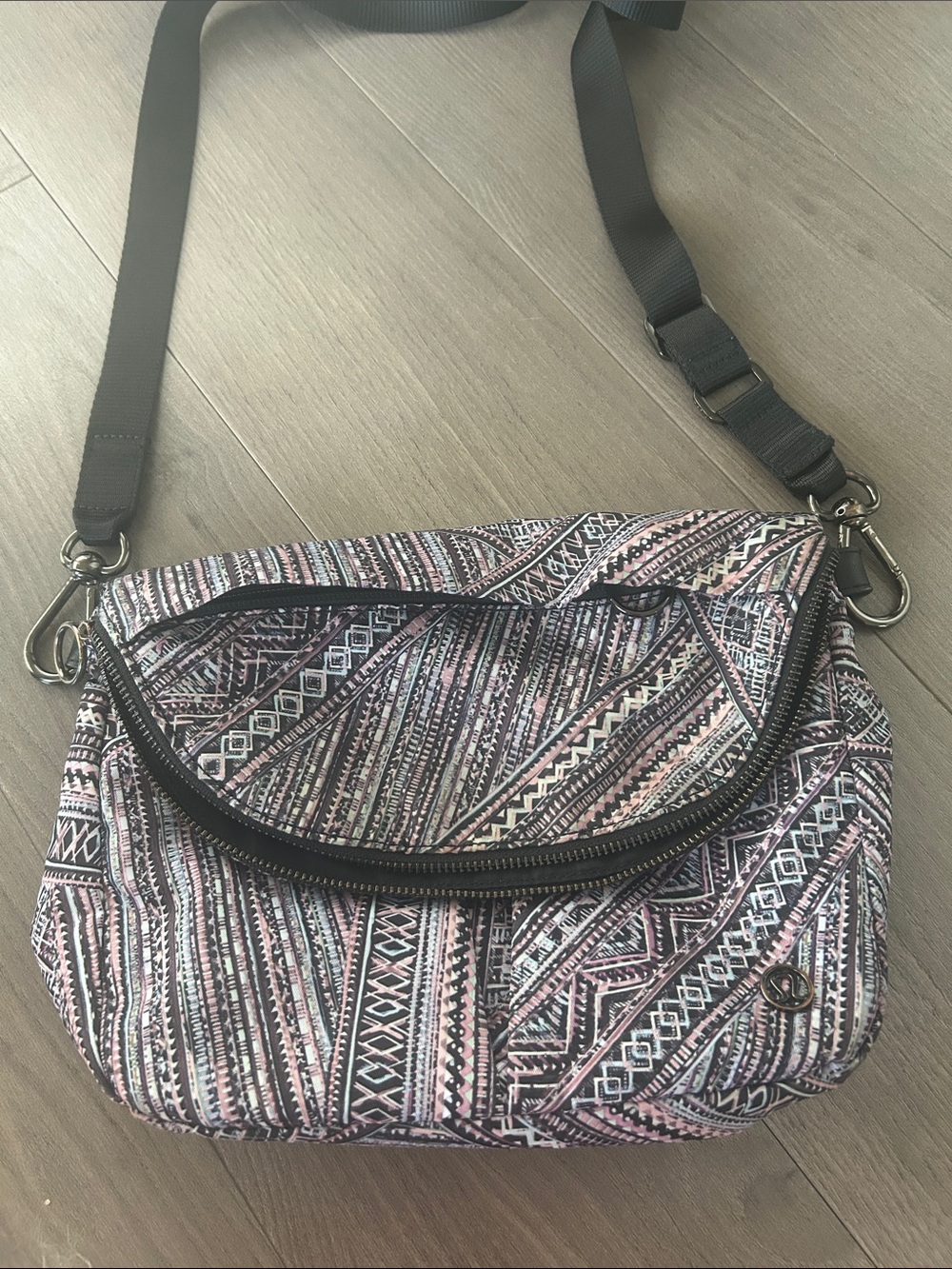 lululemon athletica all night festival bag multi-colored
